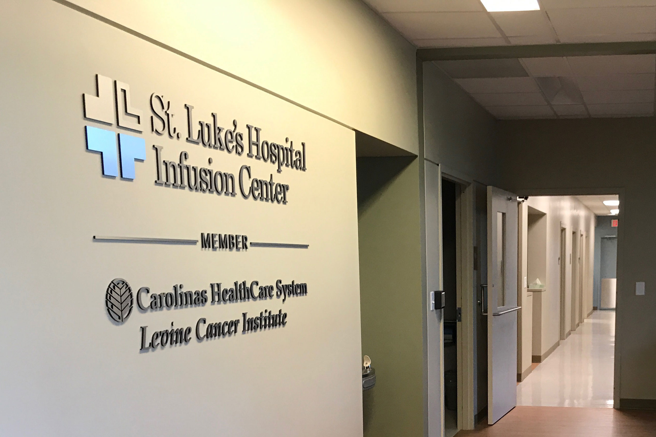 Image of the St. Luke’s Hospital Infusion Center project.